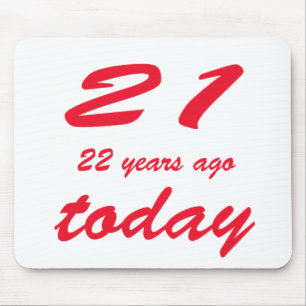 verjaardag 43 muismat