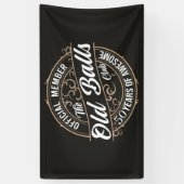 Verjaardag 50 Jaar Geweldig Spandoek (Verticaal)