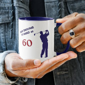 Verjaardag 60 Golfer Mok