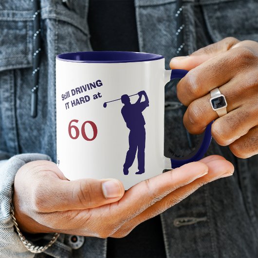 Verjaardag 60 Golfer Mok