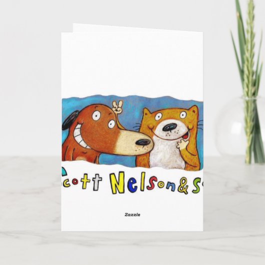 Verjaardag 7 kaart (Achterkant)