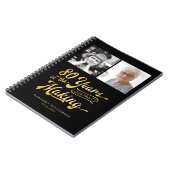 Verjaardag 80 JAAR IN DE MAAK 2 Foto's Guestbook Notitieboek (Linkerzijde)