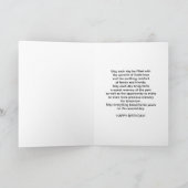 Verjaardag, 85e, Tulp en Vlinder, Religieus Kaart (Binnen)