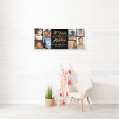 Verjaardag 8 Fotocollage Jaren in de maak Spandoek (Insitu)