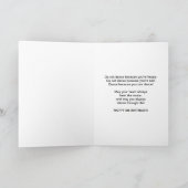 Verjaardag, 8e, dansende ballerina op blauw kaart (Binnen)