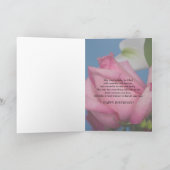 Verjaardag, 90e, Red Rose Kaart (Binnen)