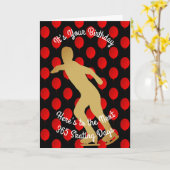 Verjaardag aan de Volgende 365 het Schaatsen Dagen Kaart (Gele Bloem)