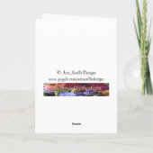 Verjaardag / Aan een lieve nichtje-gele rozen Kaart (Achterkant)