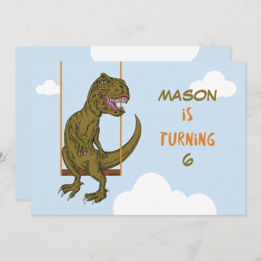 Verjaardag aangepaste naam, leeftijd gepersonalise kaart (Voorkant / Achterkant)