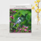 Verjaardag: aanpassen kaart (Gele Bloem)