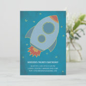 Verjaardag afgebroken! Birthday-uitnodiging voor k Kaart (Staand voorkant)