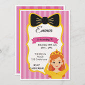 Verjaardag & Afstuderen Uitnodiging Kaarten | Aank (Voorkant / Achterkant)