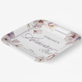 Verjaardag Alabaster Box Papieren Bordje (Gebogen)