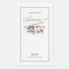 Verjaardag Alabaster Box Servet