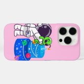 Verjaardag Alien Case-Mate iPhone Case (Achterkant (horizontaal))