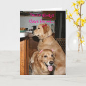 Verjaardag alsSIStance Kaart (Gele Bloem)