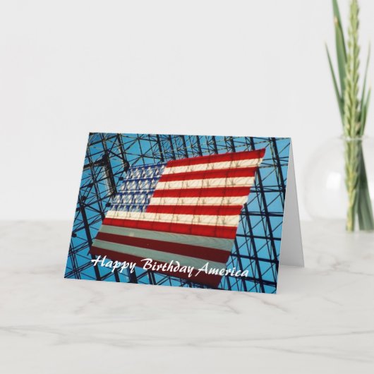 verjaardag america kaart (Voorkant)