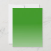 Verjaardag American Football  Bedankkaart (Achterkant)