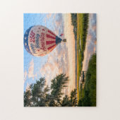 Verjaardag Amerika Lowcountry-hete luchtballon Legpuzzel (Verticaal)