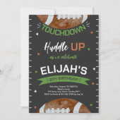 Verjaardag Amerikaans Football Kaart (Voorkant)