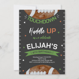Verjaardag Amerikaans Football Kaart