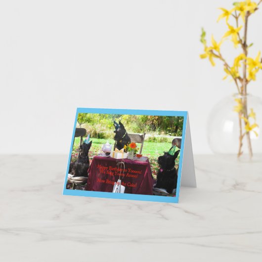 Verjaardag Arrooo Kaart (Gele Bloem)