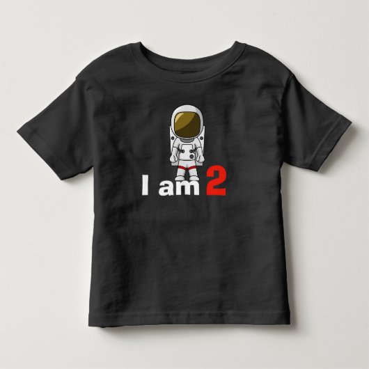 Verjaardag astronaut kinder shirts (Voorkant)