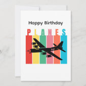 Verjaardag B-17 vliegtuig (Voorkant)