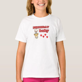 VERJAARDAG BABY T-SHIRT