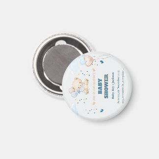 VERJAARDAG BABYSHOWER PERSONALISEER MAGNEET