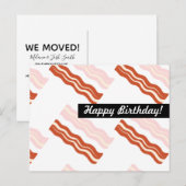 Verjaardag bacon Elke gelegenheid Persoonlijk Briefkaart (Voorkant / Achterkant)