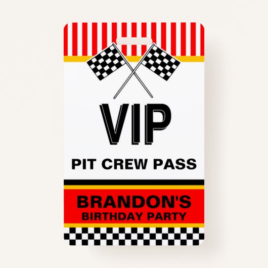 verjaardag badge (Voorkant)