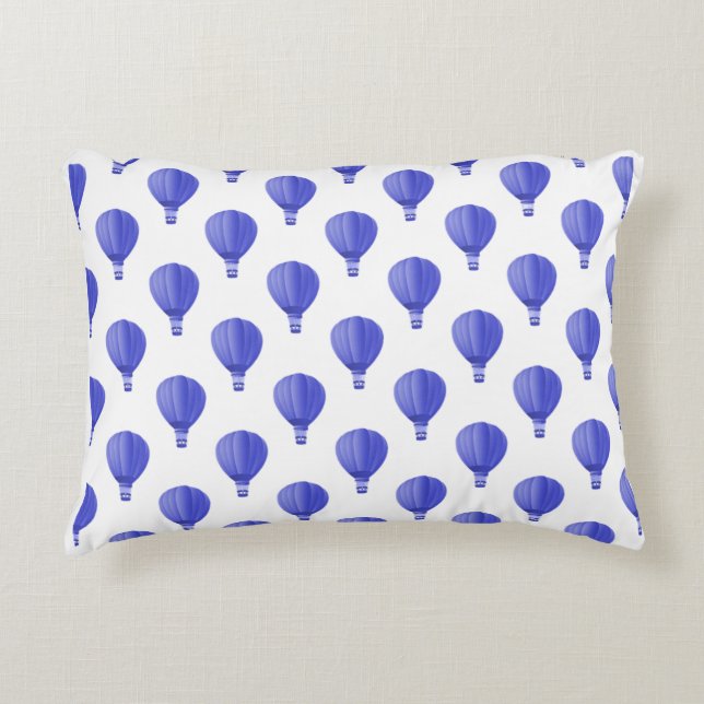 Verjaardag Ballon Accent Pillow Kussen (Voorkant)