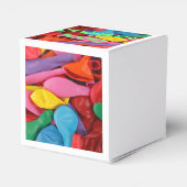 Verjaardag ballon doos! bedankdoosjes (Achterkant)