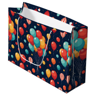 Verjaardag Ballon Gift Bag Groot Cadeauzakje