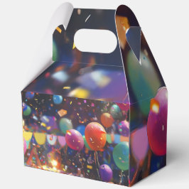Verjaardag Ballon Gift Box Beschrijving: Bedankdoosjes