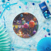 Verjaardag Ballon Paper Bowl Papieren Bordje (Feest)