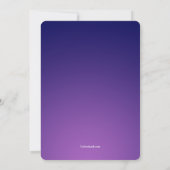 Verjaardag ballonnen foto uitnodiging (Achterkant)