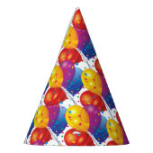 Verjaardag ballonnen papier feesthoedjes (Links)