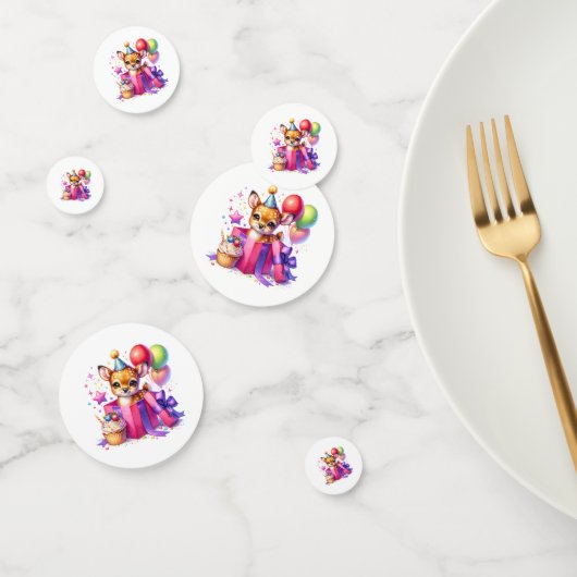 Verjaardag Bambi Tafelconfetti Confetti (Groep)