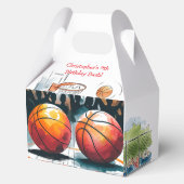 Verjaardag Bash: Hoops en Hype Bedankdoosjes (Achterkant)