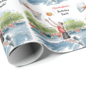 Verjaardag Bash: Hoops en Hype Cadeaupapier (Rol Hoek)