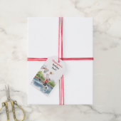 Verjaardag Bash: Hoops en hype Dank je wel Cadeaulabel (Met Touw)