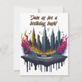 Verjaardag Bash! Kaart (Voorkant)