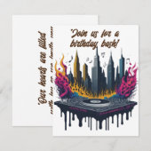 Verjaardag Bash! Kaart (Voorkant / Achterkant)