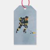 Verjaardag Bash on Ice Bedankt Cadeaulabel (Achterkant)