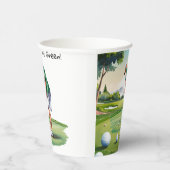 Verjaardag Bash op het groen Papieren Bekers (Rechts)