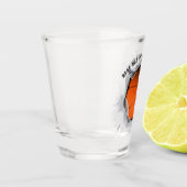 Verjaardag basketbal vader shot glas (Links)