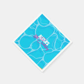 Verjaardag Bday Poolparty Servet (Hoek)