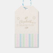 Verjaardag Beach Club Cadeaulabel (Voorkant)